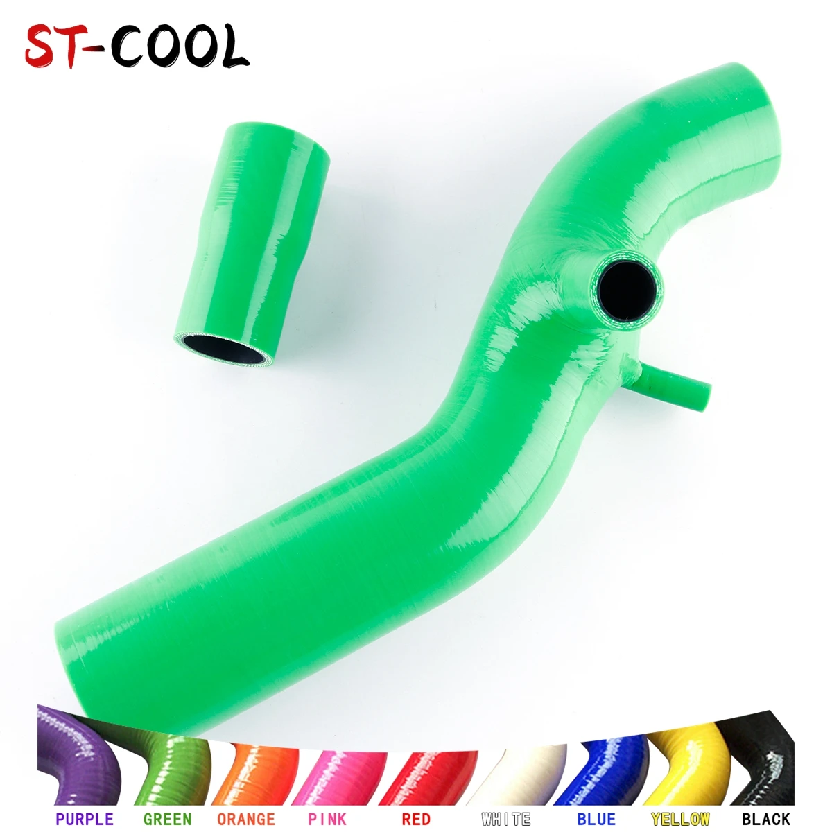 

For Renault Megane II RS R26/R26R 225 225HP/PS 230HP/PS 2.0L Turbo Intake Pipe Silicone Hose Kit Silicon Tube 2Pcs 10 Colors
