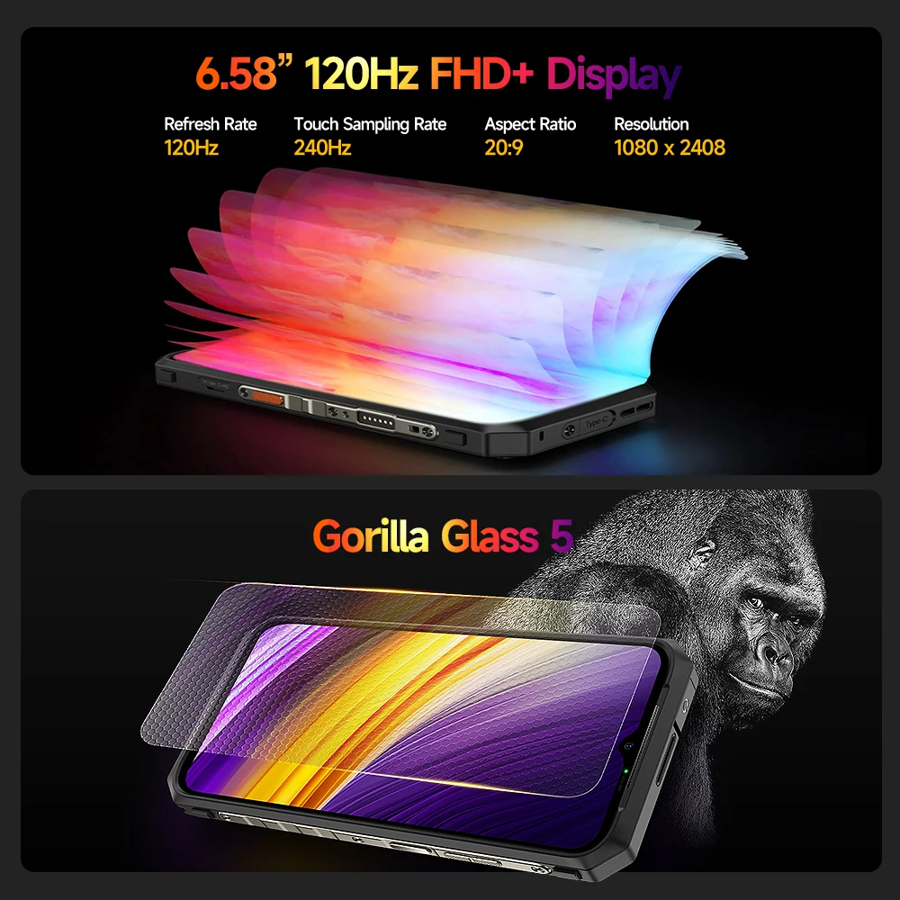 Ulefone Power Armor 18T Ultra 5G 頑丈な携帯電話 THERMAL BY