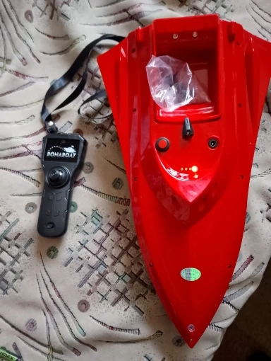 MBLN Fishing Bait Speedboat 500m/1640ft Anti-interference 2.4G Signal Control Distance 500g Lbs Load Capacity VX photo review