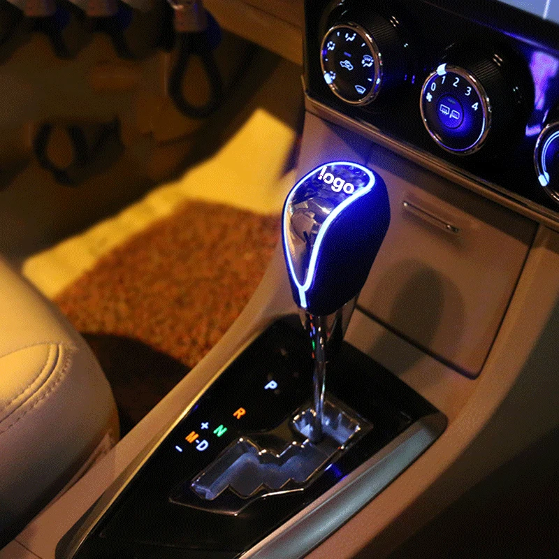 Universal Car Gear Shift knob with LED Light 110mm Touch Activated