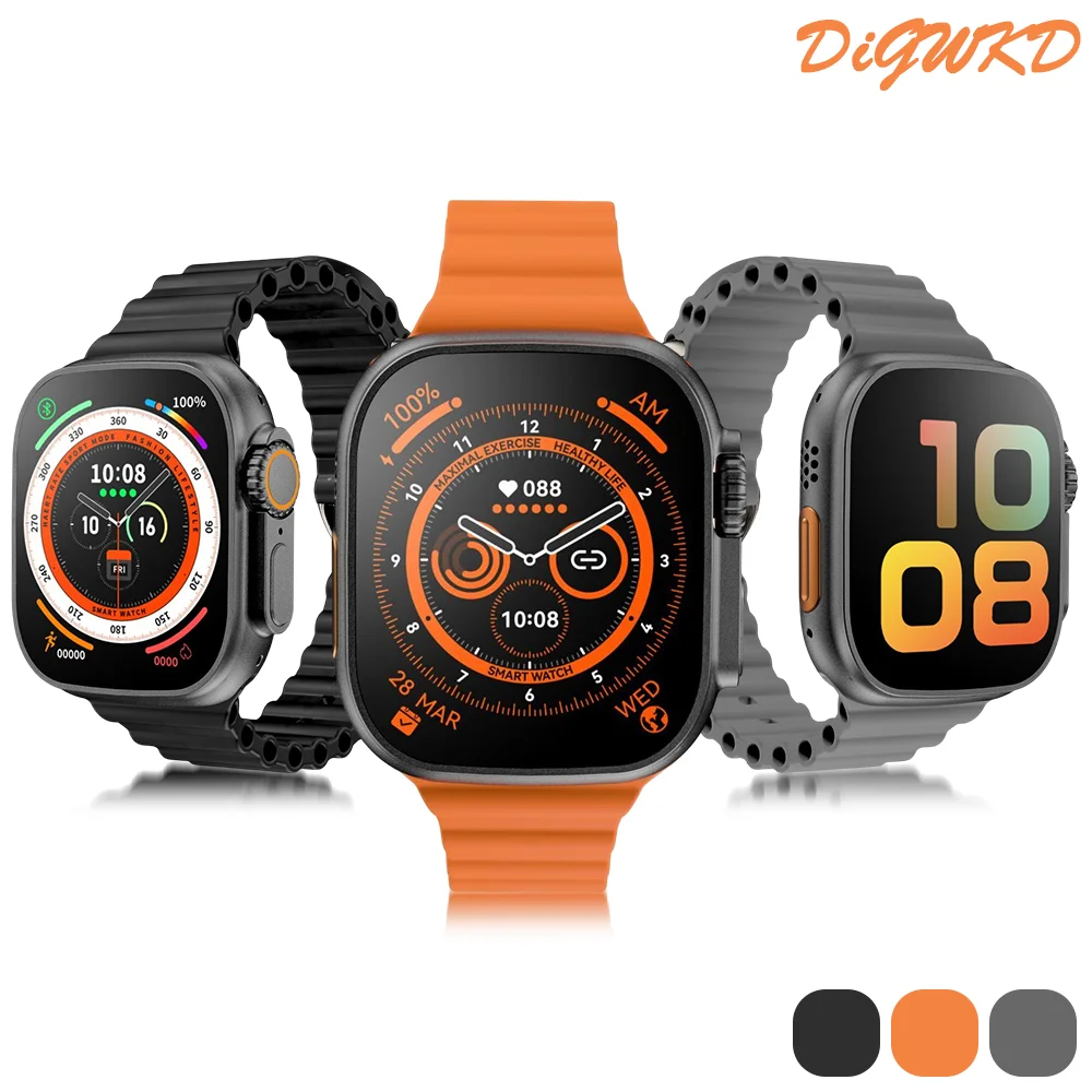 Z8 Ultra 2022 ο 49MM Ʈ ġ ø 8 ׻ ÷     IP68   NFC Smartwatch