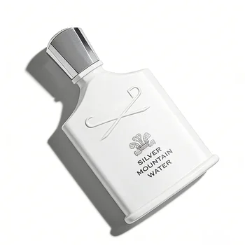 Creed Style Silver Mountain Water Men's Cologne Fresh Citrus Fruity Woody Notes Premium Long Lasting Perfume For Daily Wear 1