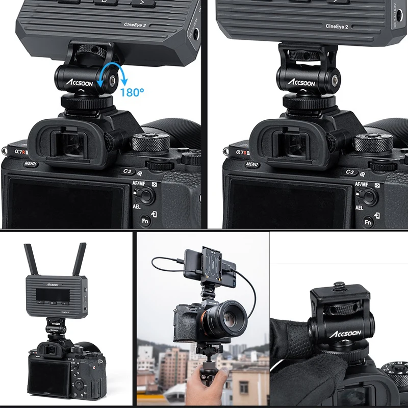 Accsoon-ݵ  , Ź Կ DSLR ī޶  Ʈ,  ĳ   Ʃ  