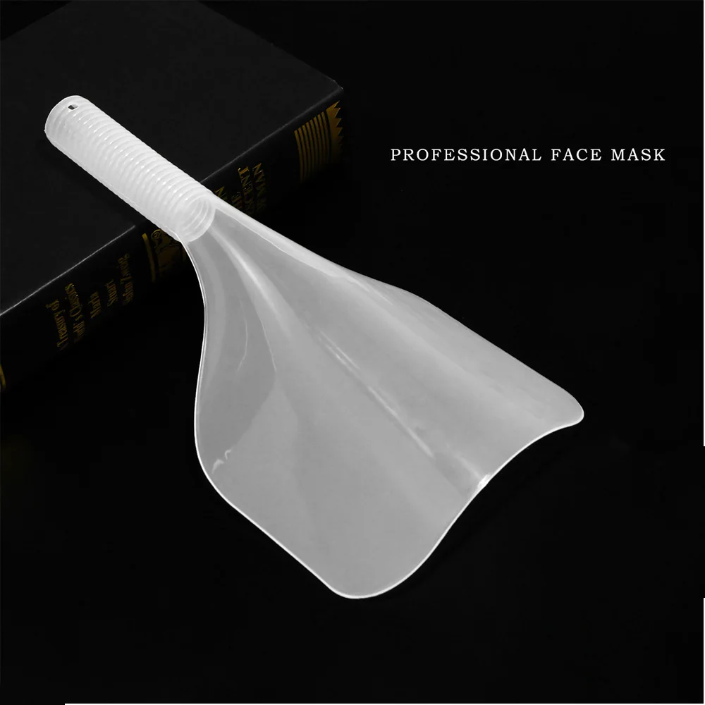 Barber Clear Plastic Hairspray Face Shield Hair Cut Pads Hair Salon Hairdressing Water Proof Spray Shields for Face Eyes Protect 2