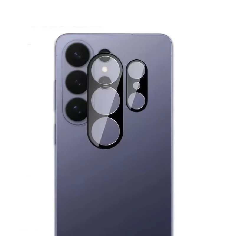 Durable Metal Camera Lens Protector with Tempered Glass Film