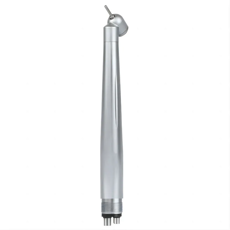 

Dental Customized 2/4 Holes Push Button 45 Degree Air Turbine E-Type No Light/LED High Speed Dental 45 Degree Handpiece