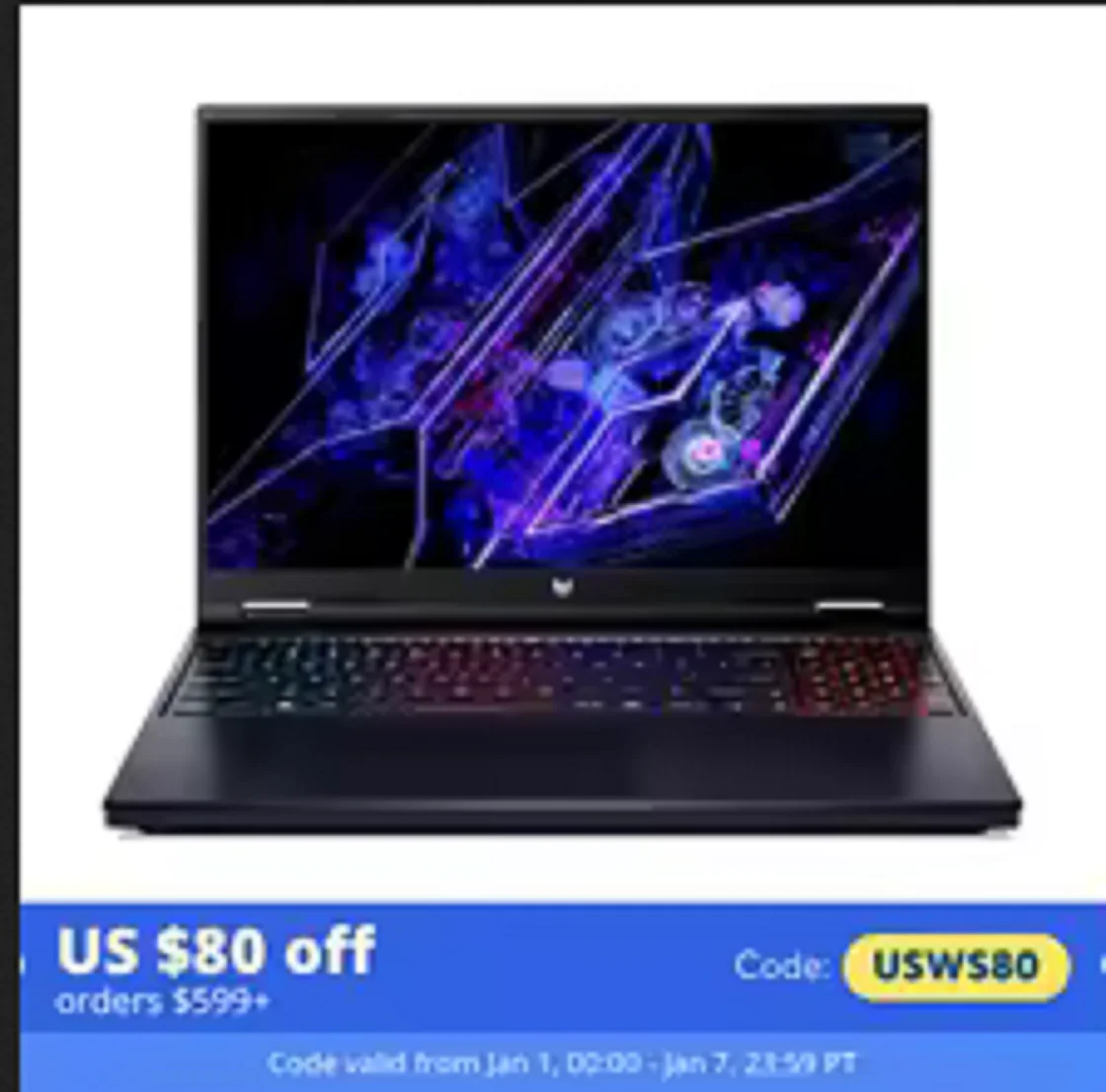 NEWLY Original Acer Predator Helios Neo 16" Gaming Laptop,Intel Core i9-14900HX,64GB RAM,4TB SSD,GeForce RTX 4060,Black