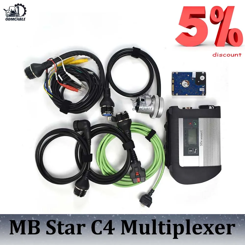

for benz c4 c5 mb star c6 multiplexer mb sd connect compact c4 for benz xentry das wis epc truck car van bus diagnostic tool