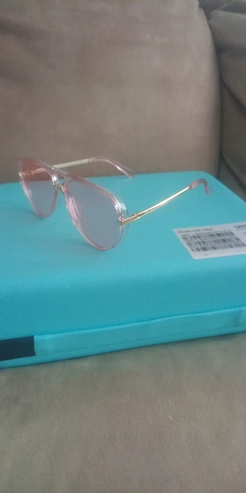 Fashion Colored Aviator Sunglasses - Unisex UV400 Protection Eyewear photo review