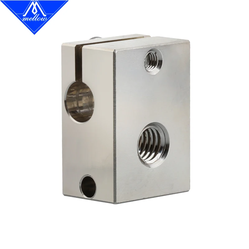 Mellow-bloco Aquecedor de Cobre Todo em Metal Extrusão Dupla Cnc Placa de Cobre Pt100 j Impressora 3d v6 Produto Quente - Imagem 5