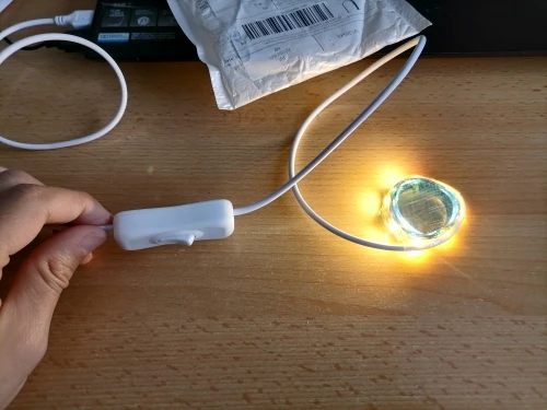 5V LED Strip USB 2835 with Switch Controller photo review