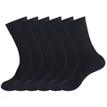 6 pairs black