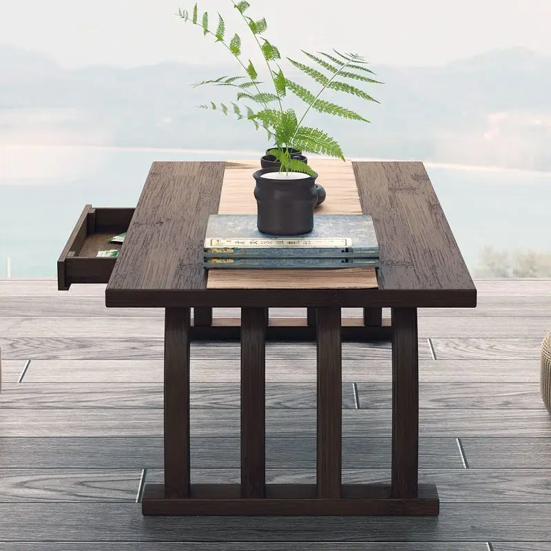 Bamboo Japanese Tea Tatami Chabudai Floor Table Widths 60/70/80/90/100cm
