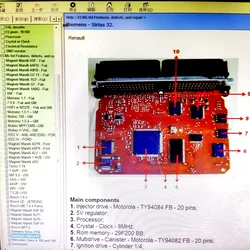 2023 ECU Repair Software ECU Modules Repair Pinout  Including Multimeters Transistor EEprom Defects Car Repair Tool