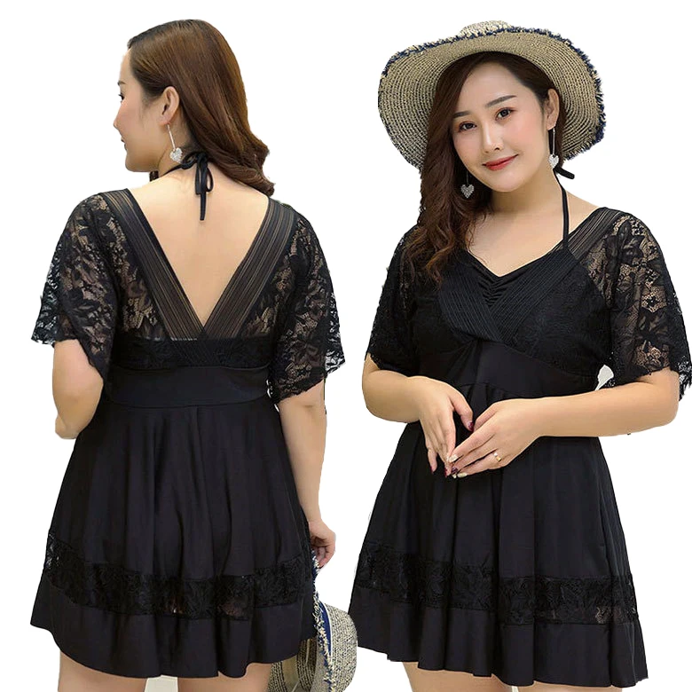 Big size Beach Recreation Area Indoor Pool One piece swimsuit Women s swimsuit