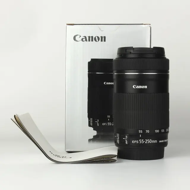 Canon EF-S 55-250mm f/4-5.6 IS STM Lens - AliExpress