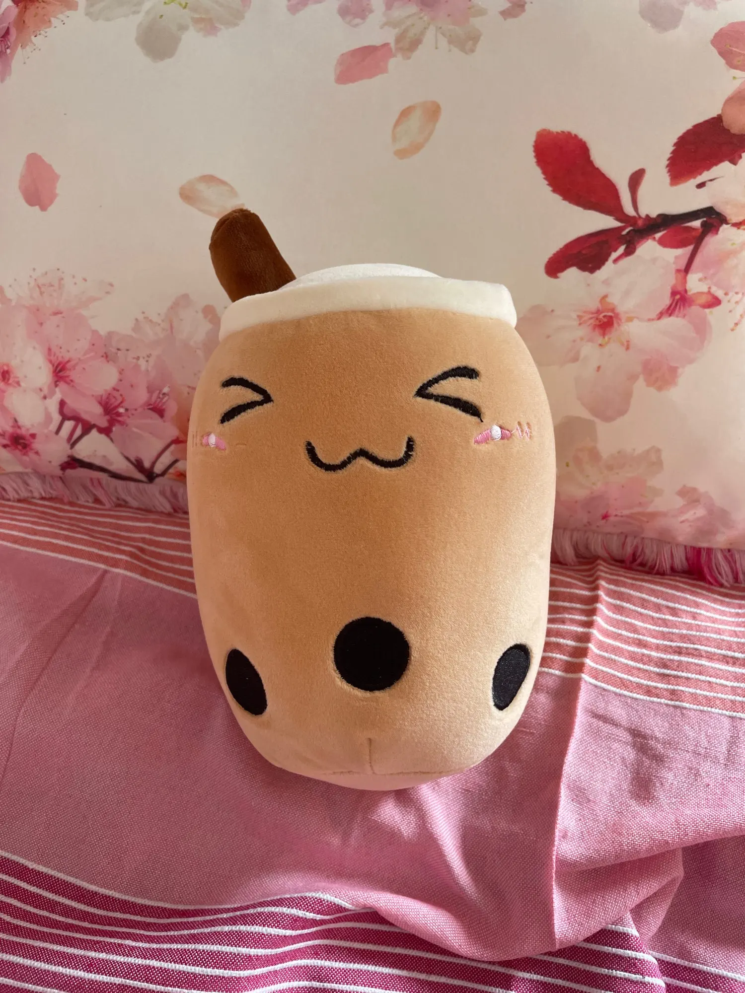 Giant Cute Stuffed Boba Tea Plushies Pillow photo review