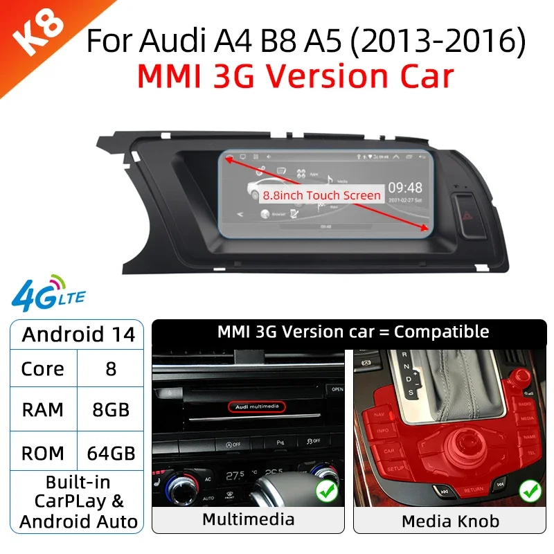13-16 8G64 MMI 3G