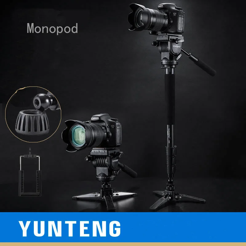 Yunteng Mirrorless Camera Mount Yunteng VCT-288 Camera Monopod