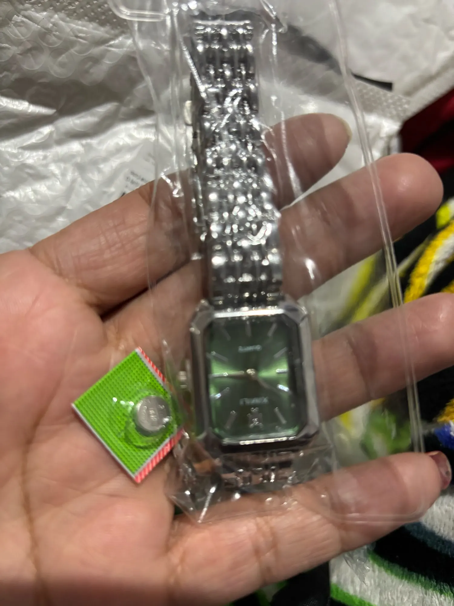 Women's 32mm Square Quartz Watch photo review