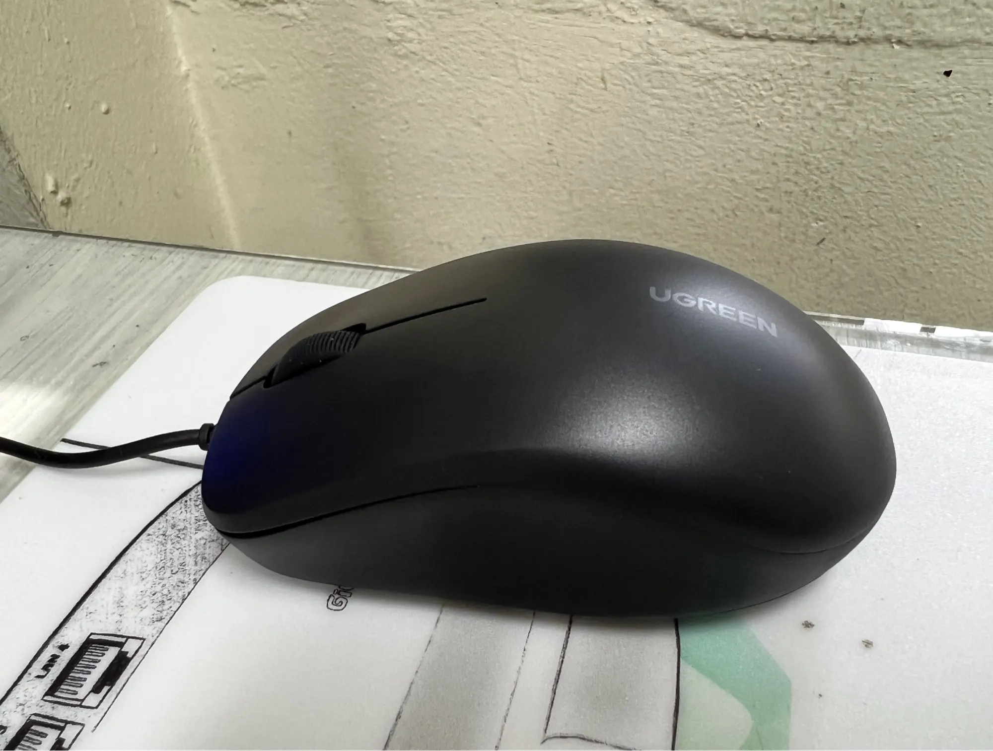 UGREEN USB Wired Mouse with Ergonomic Design 1200 DPI 3 Buttons Mouse for Laptops and PCs photo review