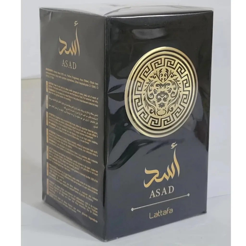 Perfume Árabe Lattafa Asad Masculino Original 100ml 15ml 5ml 3