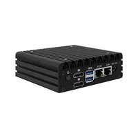 HUNSN Micro Firewall Appliance, Mini PC, RJ56, OPNsense, VPN, Router PC, AES-NI,2 x 226-V 2.5GbE LAN, 2 x HDMI2.0, 2 x USB3.2 1