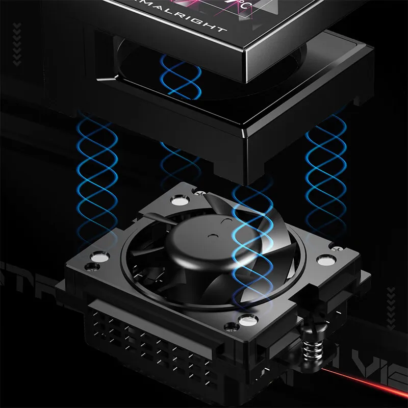 THERMALRIGHT Integrated Water Cooling Radiator Stream Vision 360, Magnetic 3.5 Inch LCD Screen 680x480 Resolution LGA1851 LGA1700 - Image 5