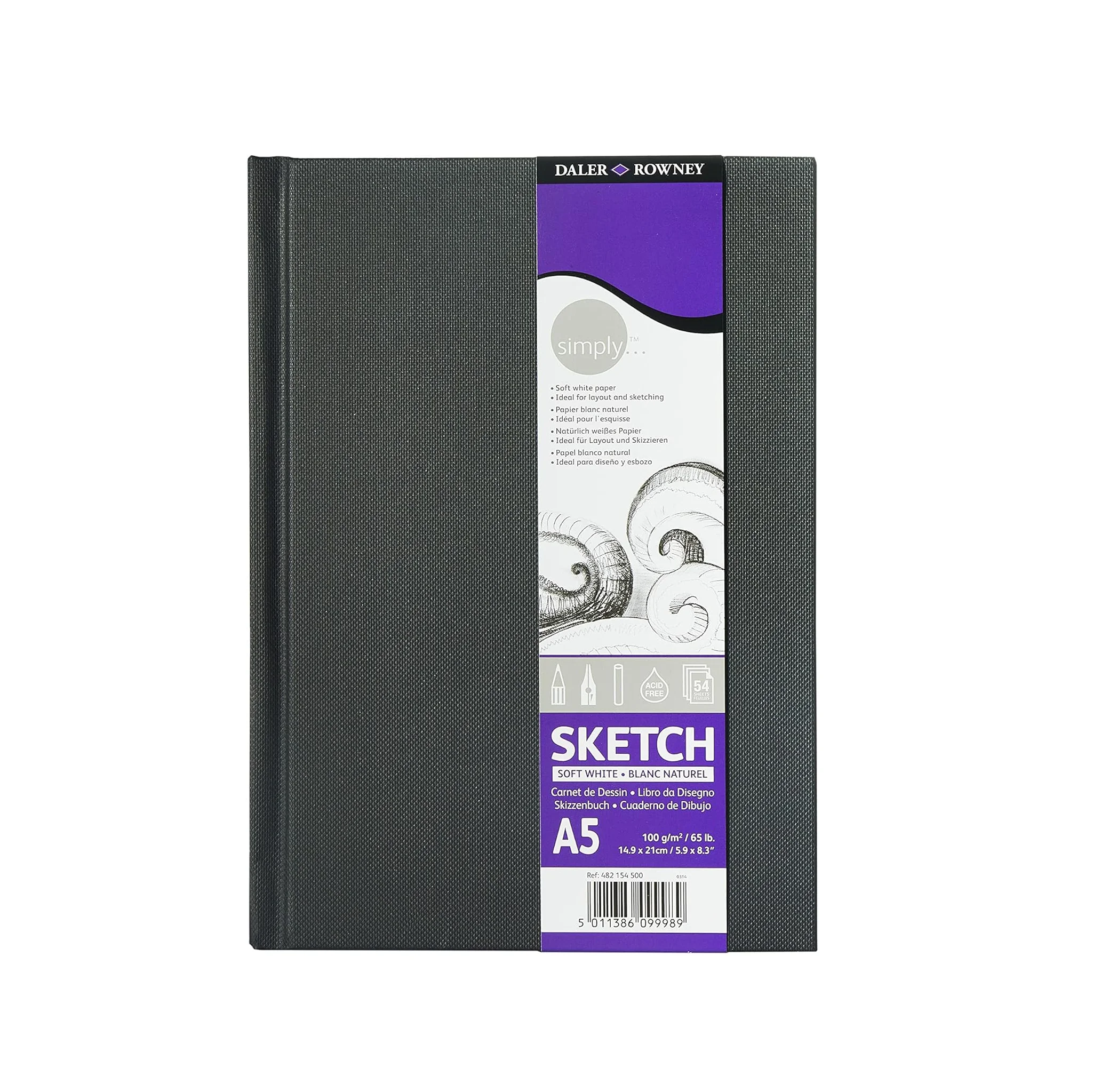 DALER-ROWNEY tekenblok, 120 gr/m²