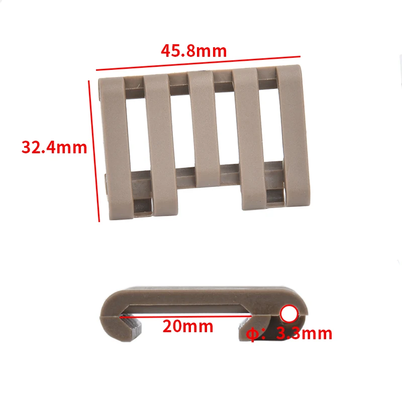 airsoft PEQ15 NGAL Wire Guide System Cable Management Rail Cover Picatinny Rail Handguard Wire Guide Tail Fixed wire guide,picatinny rail accessories