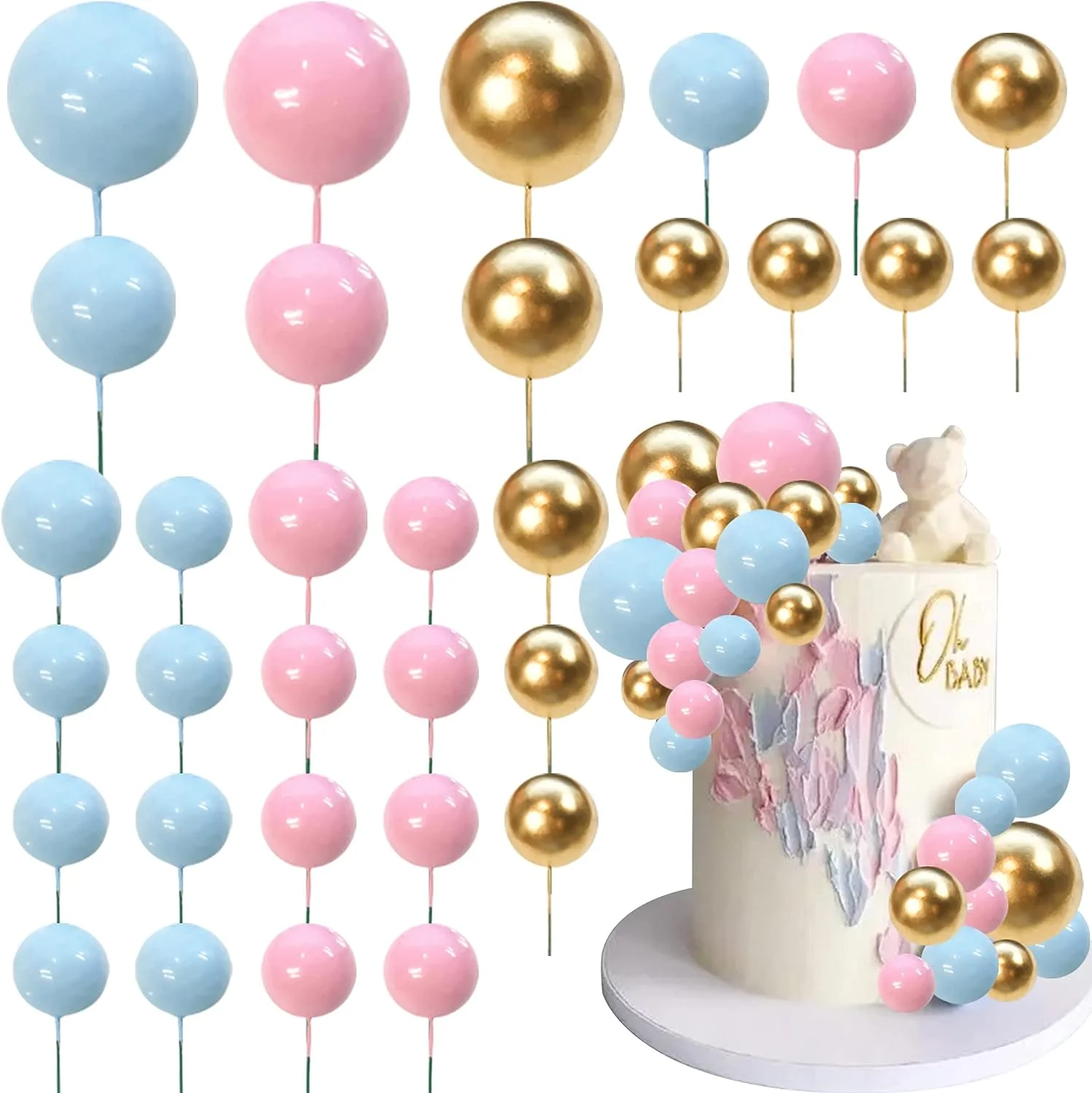 Blue pink