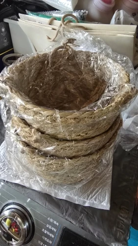 Garden Hanging Planter Macrame Plant Storage Basket Jute Rope Woven Indoor Outdoor Flower Pot Holder Plant Hangers Home Decor photo review