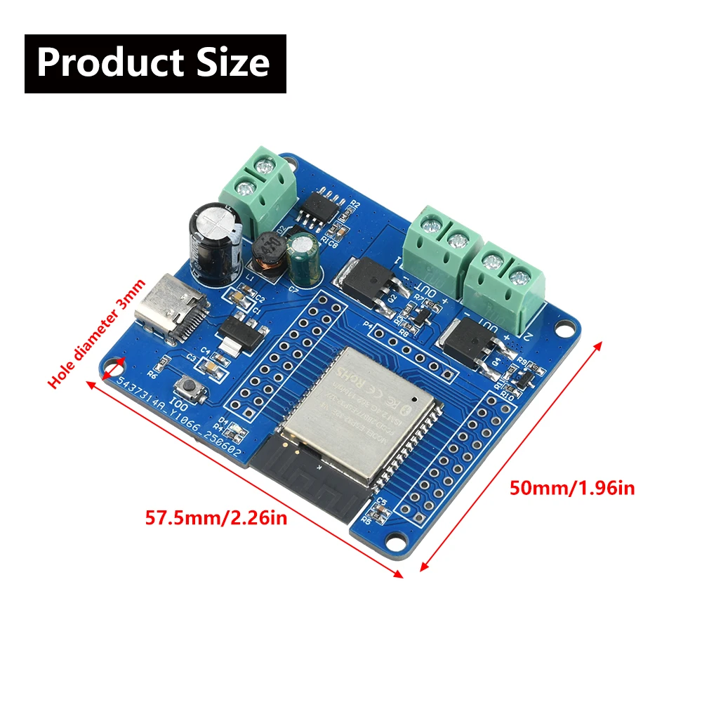 DC 5-60V ESP32 2/4-Wege MOS-Schaltmodul Einzelrelais ESP32-32E WIFI Bluetooth Entwicklungsboard UART-Brennmodul – Detail 15