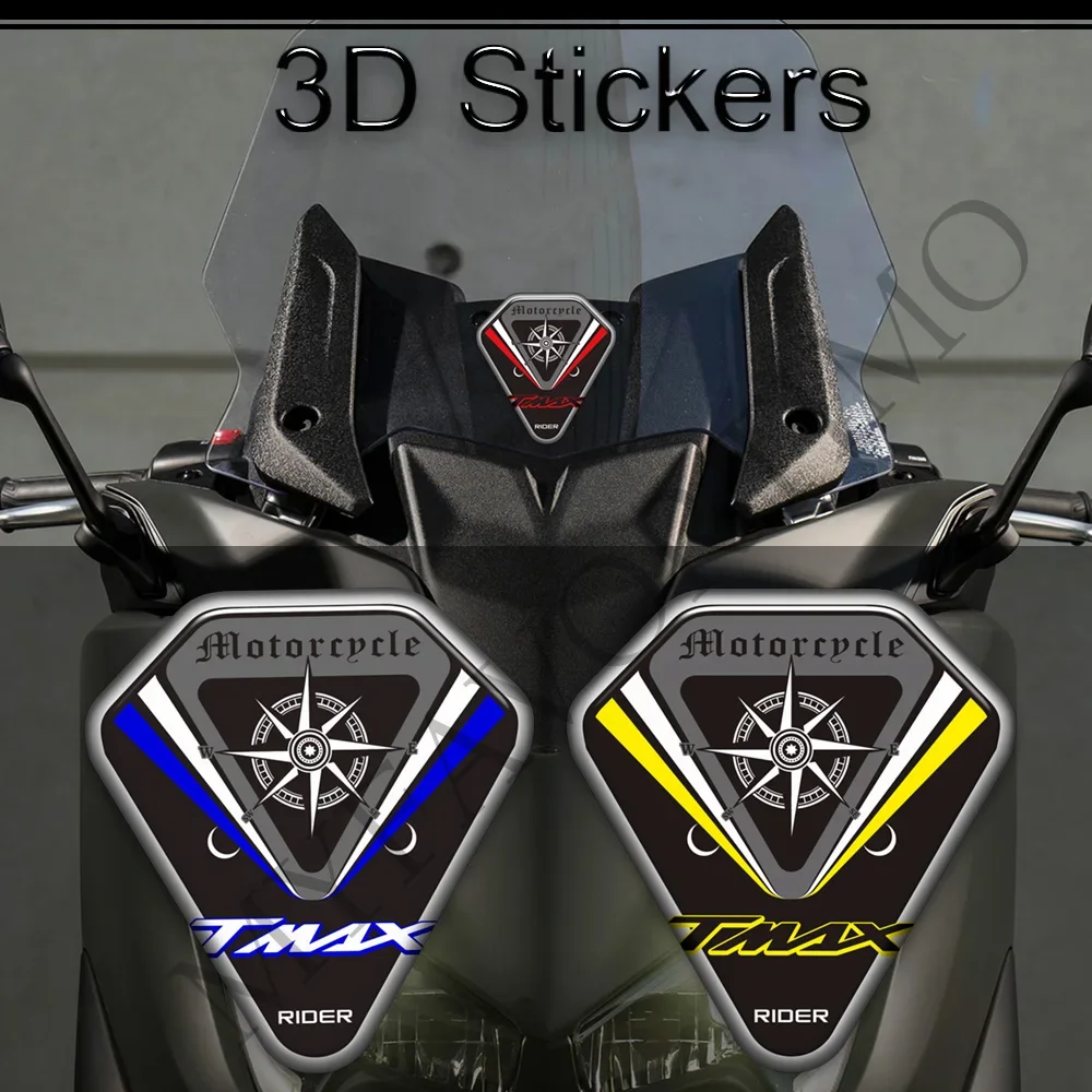 Fit Motorcycle Scooters Stickers Decal For YAMAHA TMAX 400 500 530 560 750 Emblem Badge Logo Fairing Fender