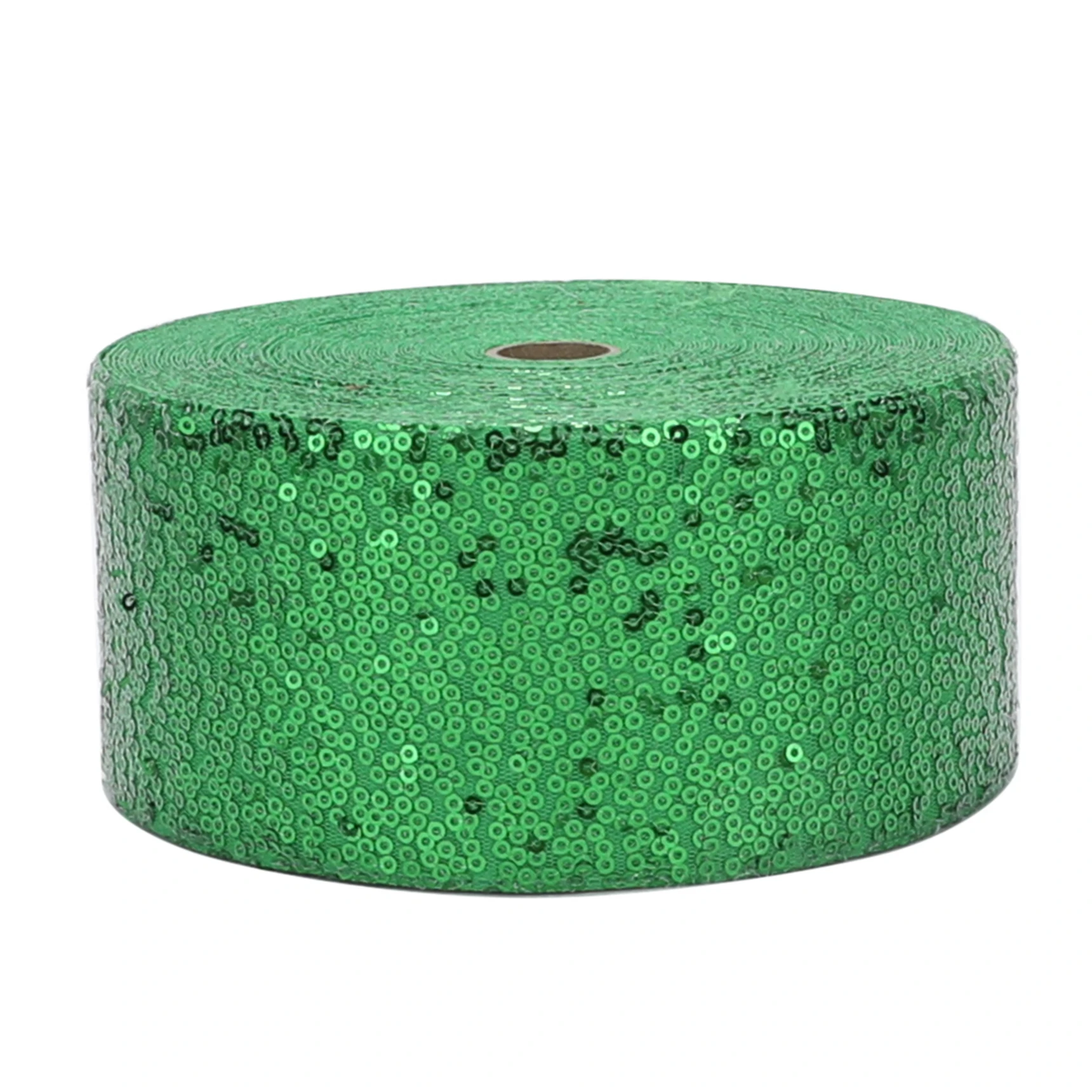 HSDRIBBON Listones 3inch 75mm colorful Sequin Scribble Sequin Ribbon  25Yards/Roll