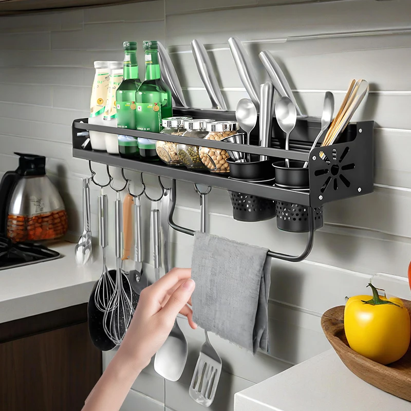 Wall Mounted Stainless Steel Kitchen Organizer