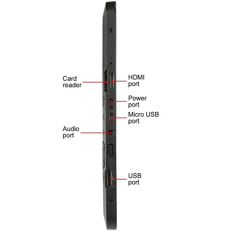 2025 New RCT6513 11.6" MT8127 Quad Core Android 6.0 Tablet WIFI Bluetooth Daual Cameras 5000mAh Battery HDMI Port 3