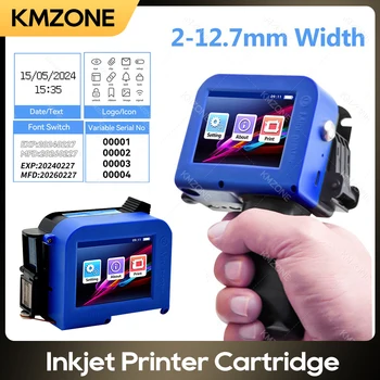 28 Languages 12.7mm Mini Printer Portable Printer Expiry Date Code Logo Batch Numbers Handheld Inkjet Printer with Grips Home & Garden Home Office cb5feb1b7314637725a2e7: Grip No Cartridge|Grip with 1Cartridge|No Cartridge|with 1 Cartridge 