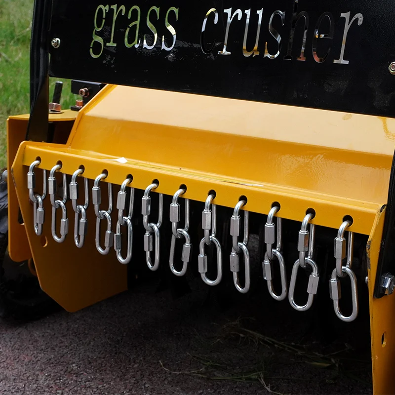 Customized TZ550S Factory price smart 24V 225cc remote lawn mower Flail Mower for sale 5
