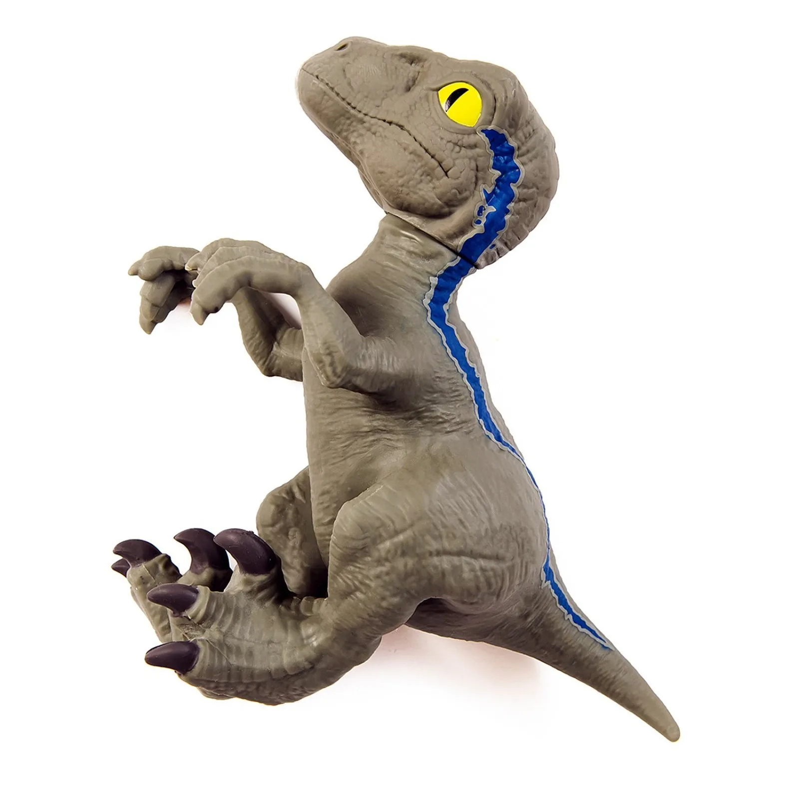 움직이는 헤드가 있는 스트레칭 피규어, 블루 랩터|공장신구| - AliExpress