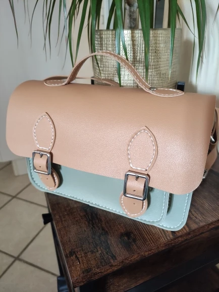 Lady Leather Fashion Crossbody Satchel Bag DIY Kit