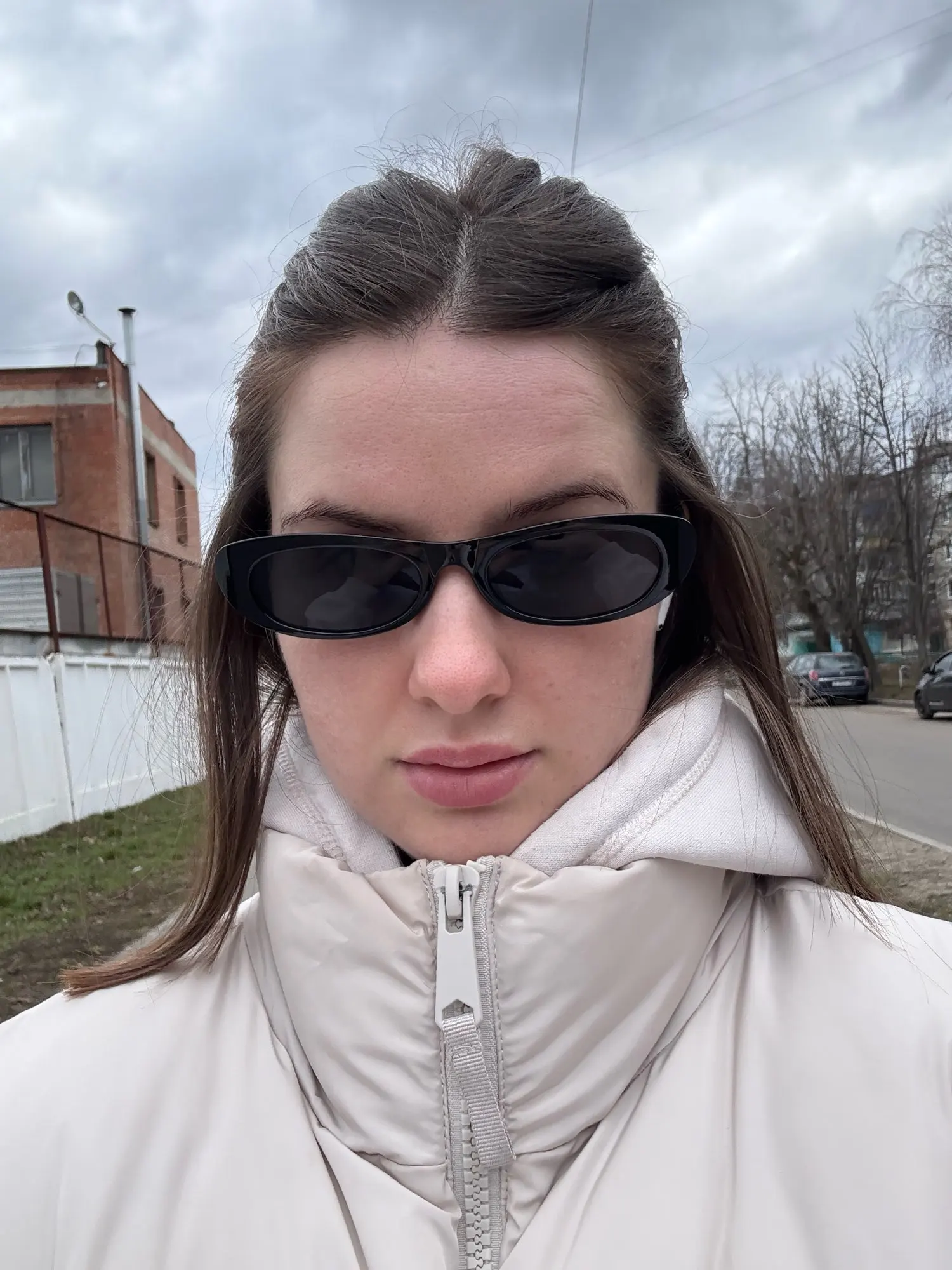 Women's Small Frame Vintage Mirror Sunglasses photo review