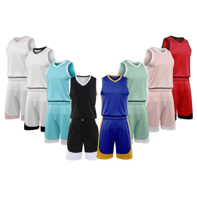 Source Wholesale Basketball Wear Color Pink Girls Women Custom Basketball  Jerseys Uniform Set on m.
