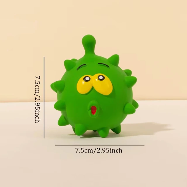 Cute Squeaky Pet Dog Interactive Chew Halloween Toy Puppy Bite Resistant Thorn Tooth Cleaning Toy Molar Chew Toys for Dogs Suppl 6