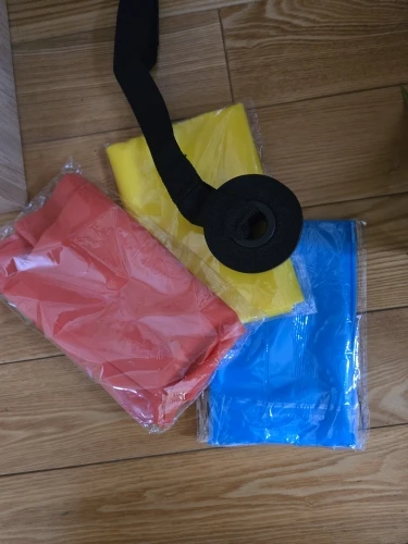 1 Sizes 1.5M 3PCS BandsResistance Bands Elastic Fitness Tapes Yoga Pilates photo review
