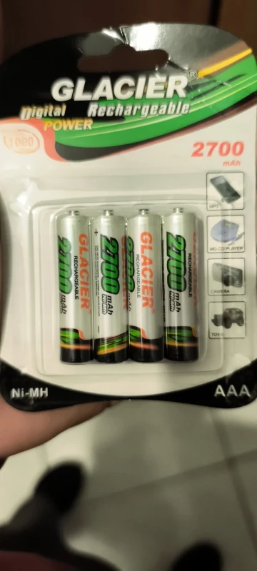 4 Pilha AA Recarregavel 4700mAh - Neverdie Store photo review