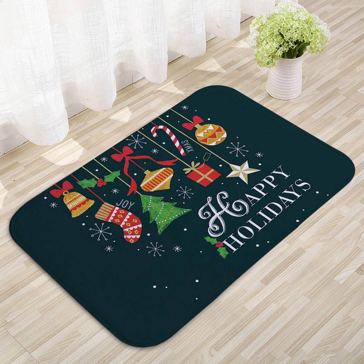 Santa Claus Christmas Door Mat 2