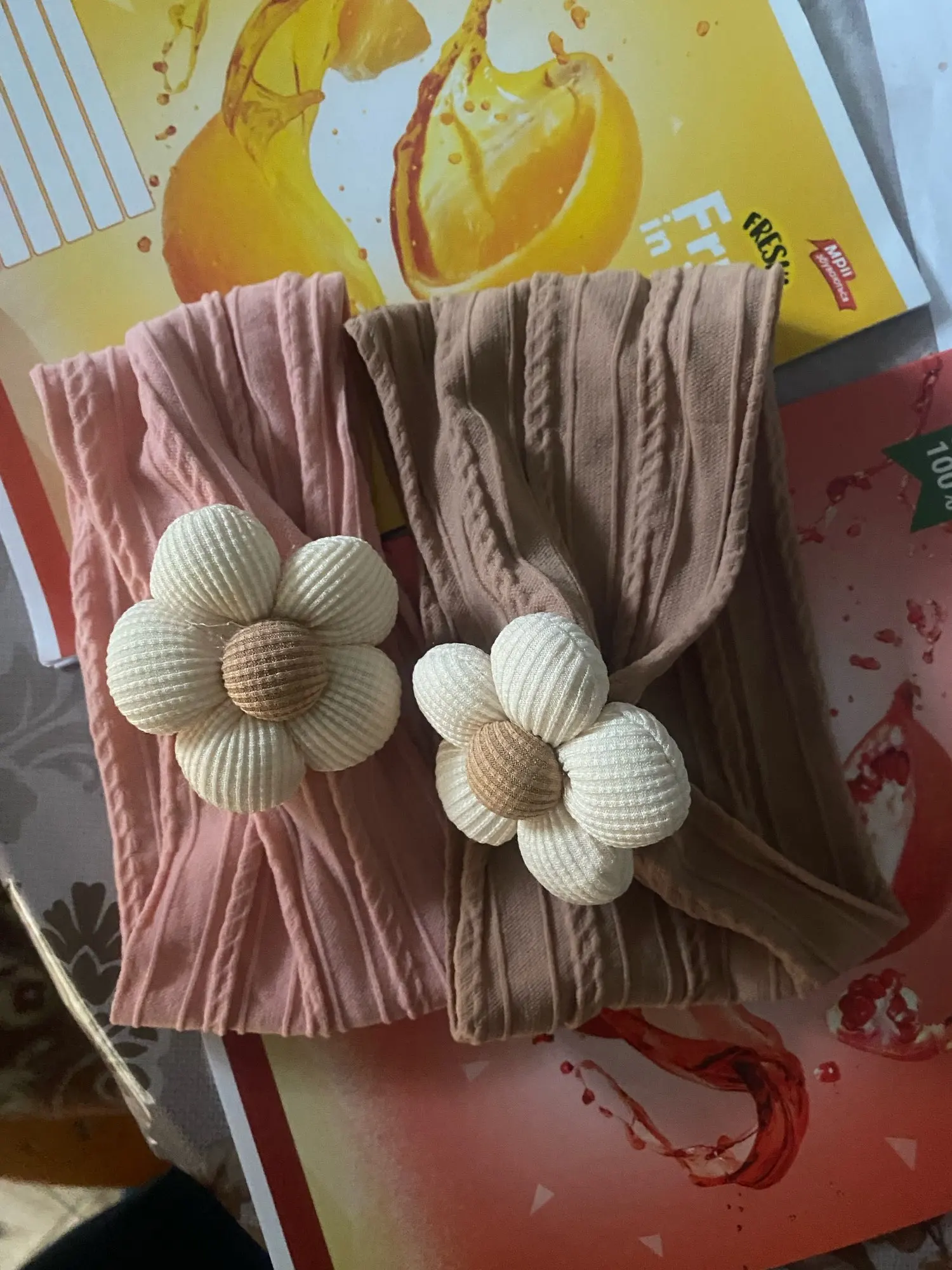 Cute Floral Nylon Baby Headband photo review