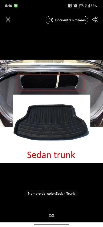 Center Console Hidden Storage Box For Honda Civic 2016-2021 Center