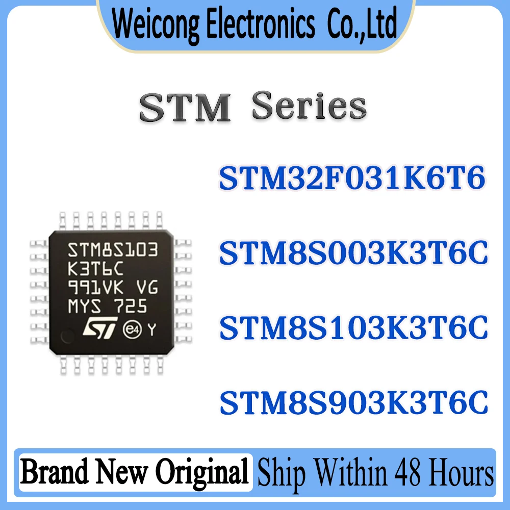 

STM32F031K6T6 STM8S003K3T6C STM8S103K3T6C STM8S903K3T6C STM32F031 STM32F STM8S003 STM8S103 STM8S903 STM ST IC MCU Chip